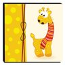 Quadro Infantil Girafa Canvas 30x30cm-INF130 - 1