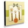 Quadro Infantil Girafas Canvas 30x30cm-INF63 - 2