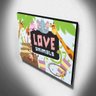 Quadro Infantil Love Animals Canvas 30x40cm-INF174 - 3