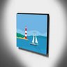 Quadro Infantil Marinheiro Canvas 30x30cm-INF190 - 3