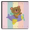 Quadro Infantil Ursinho Canvas 30x30cm-INF224 - 1