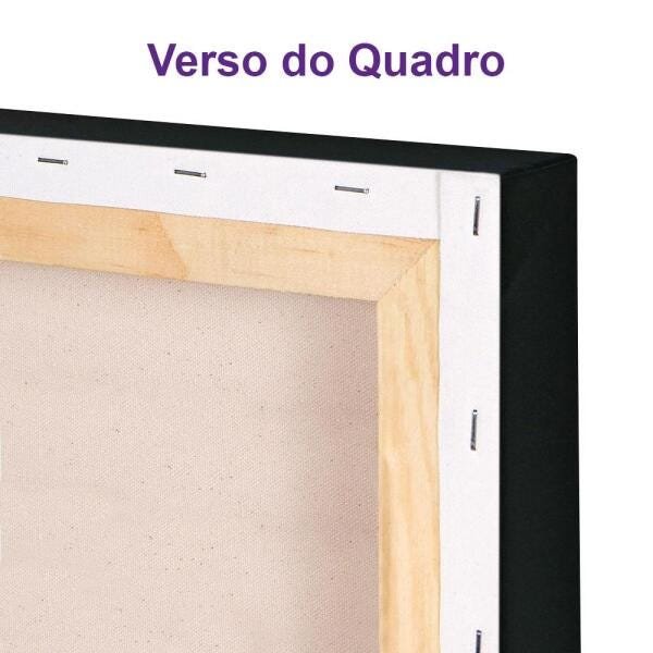 Quadro Infantil Ursinho Canvas 30x30cm-INF233 - 4