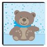 Quadro Infantil Ursinho Canvas 30x30cm-INF233 - 1