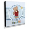 Quadro Infantil Ursinho Canvas 30x30cm-INF69 - 2