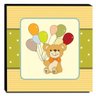 Quadro Infantil Ursinho Canvas 30x30cm-INF70 - 1