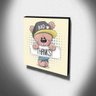 Quadro Infantil Ursinho Thanks Canvas 30x30cm-INF50 - 3