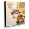 Quadro Infantil Vaca Canvas 30x30cm-INF119 - 2