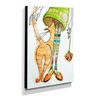 Quadro Infantil Vintage Gato Canvas 40x30cm-INF503 - 2