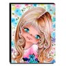 Quadro Infantil Vintage Menina Bonita Canvas 40x30cm-INF514 - 1