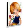 Quadro Infantil Vintage Menina Bonita Canvas 40x30cm-INF515 - 2