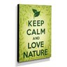 Quadro Keep Calm And Love Nature Canvas 40x30cm-KCA59 - 2