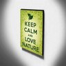 Quadro Keep Calm And Love Nature Canvas 40x30cm-KCA59 - 3