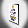 Quadro Keep Calm And Play Pokemon Go Canvas 40x30cm-KCA104 - 3