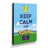 Quadro Keep Calm And Pokemon Go Canvas 40x30cm-KCA101 - 2