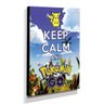 Quadro Keep Calm And Pokemon Go Canvas 40x30cm-KCA103 - 2
