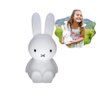 Cofre Natural Coelhinho Miffy Decoração Infantil Decorfun cofre Miffy, cofre coelhinho miffy, cofre  - 3