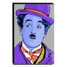 Quadro Pop Art Charlie Chaplin Canvas 40x30cm-QP5 - 1