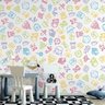 Papel de Parede figuras coloridas infantis - 1