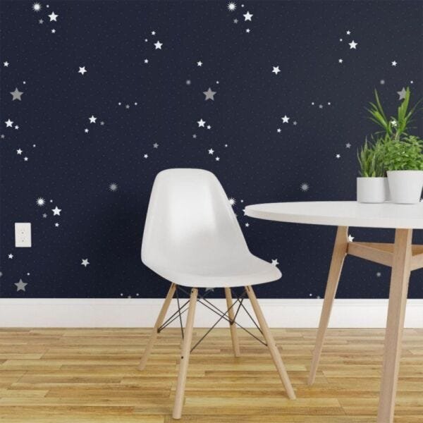 Papel de Parede céu noite estrelado - 1