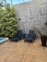Ver imagem 4 de Kit 2 Espreguiçadeiras e Mesinha para Piscina e Jardim