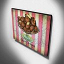 Ver imagem 3 de Quadro Cozinha Vintage Cacau Paris Canvas 30x40cm-COZ188