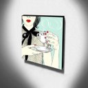 Ver imagem 3 de Quadro Cozinha Vintage Café Canvas 30x30cm-COZ200