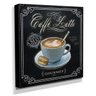 Quadro Cozinha Vintage Café Com Leite Canvas 30x30cm-COZ102 - 2