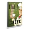 Quadro Cozinha Vintage Café Itália Canvas 40x30cm-COZ14C - 2