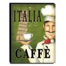 Quadro Cozinha Vintage Café Itália Canvas 40x30cm-COZ14C - 1
