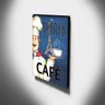Quadro Cozinha Vintage Café Paris Canvas 40x30cm-COZ14B - 3