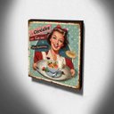 Ver imagem 3 de Quadro Cozinha Vintage Cereais Canvas 30x30cm-COZ81