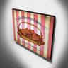 Quadro Cozinha Vintage Chocolate Paris Canvas 30x40cm-COZ189 - 3
