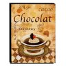 Quadro Cozinha Vintage Chocolate Canvas 40x30cm-COZ137 - 1