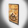 Quadro Cozinha Vintage Chocolate Canvas 40x30cm-COZ137 - 3