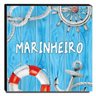 Quadro Infantil Marinheiro Canvas 30x30cm-INF390 - 1