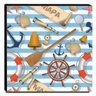 Quadro Infantil Marinheiro Canvas 30x30cm-INF398 - 1