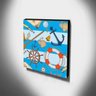 Quadro Infantil Marinheiro Canvas 30x30cm-INF399 - 3