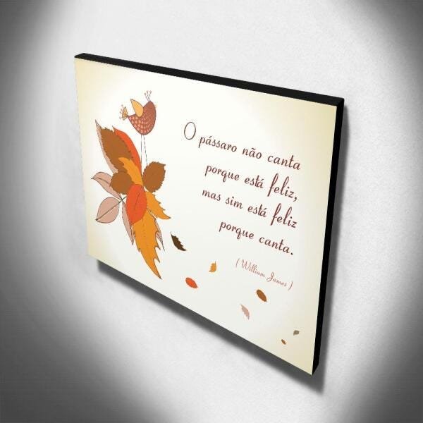 Quadro Infantil Pássaros Canvas 30x40cm-INF273 - 3