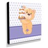 Quadro Infantil Ursinho Canvas 30x30cm-INF142 - 2