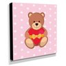 Quadro Infantil Ursinho Canvas 30x30cm-INF210 - 2