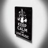 Quadro Keep Calm And Love Music Canvas 40x30cm-KCA44 - 3