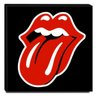 Quadro Pop Art Rolling Stones Canvas 30x30cm-QP6 - 1