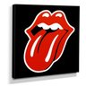 Quadro Pop Art Rolling Stones Canvas 30x30cm-QP6 - 2