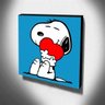 Quadro Pop Art Snoopy Canvas 30x30cm-QP19 - 3