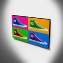 Ver imagem 3 de Quadro Pop Art Tênis All Star Canvas 30x40cm-QP7