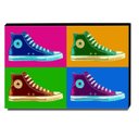 Ver imagem 1 de Quadro Pop Art Tênis All Star Canvas 30x40cm-QP7
