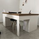 Ver imagem 2 de Escrivaninha Mali - Olmo/branco 6058