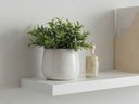 Ver imagem 4 de Kit 3 Prateleiras de Parede Suporte Invisível Branco 40x20 60x20