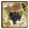 Quadro Cozinha Vintage Uva Canvas 30x30cm-COZ44 - 1