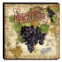 Ver imagem 1 de Quadro Cozinha Vintage Uva Canvas 30x30cm-COZ44